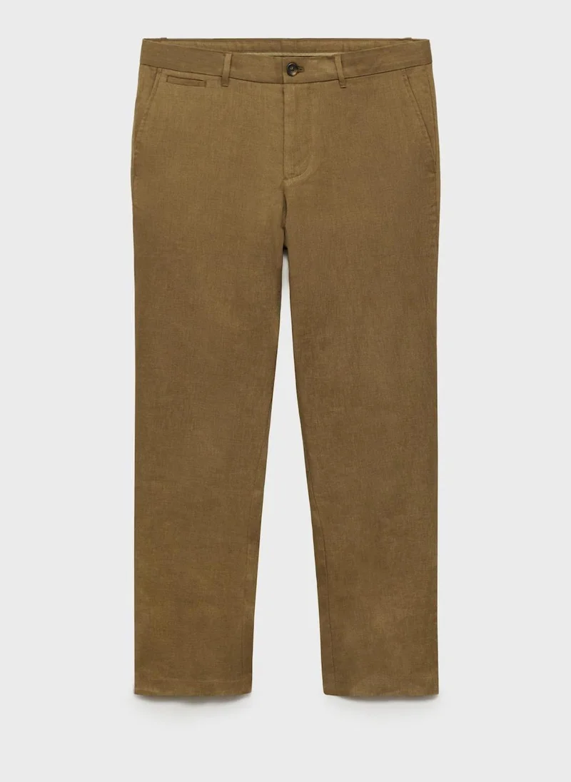 Mango Man  casual slim-fit pants for Men | Best Price UAE